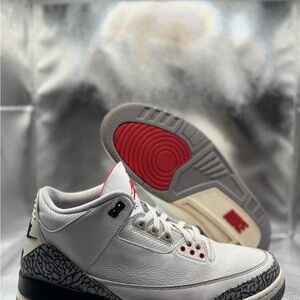 Air Jordan 3 white cement reimagined